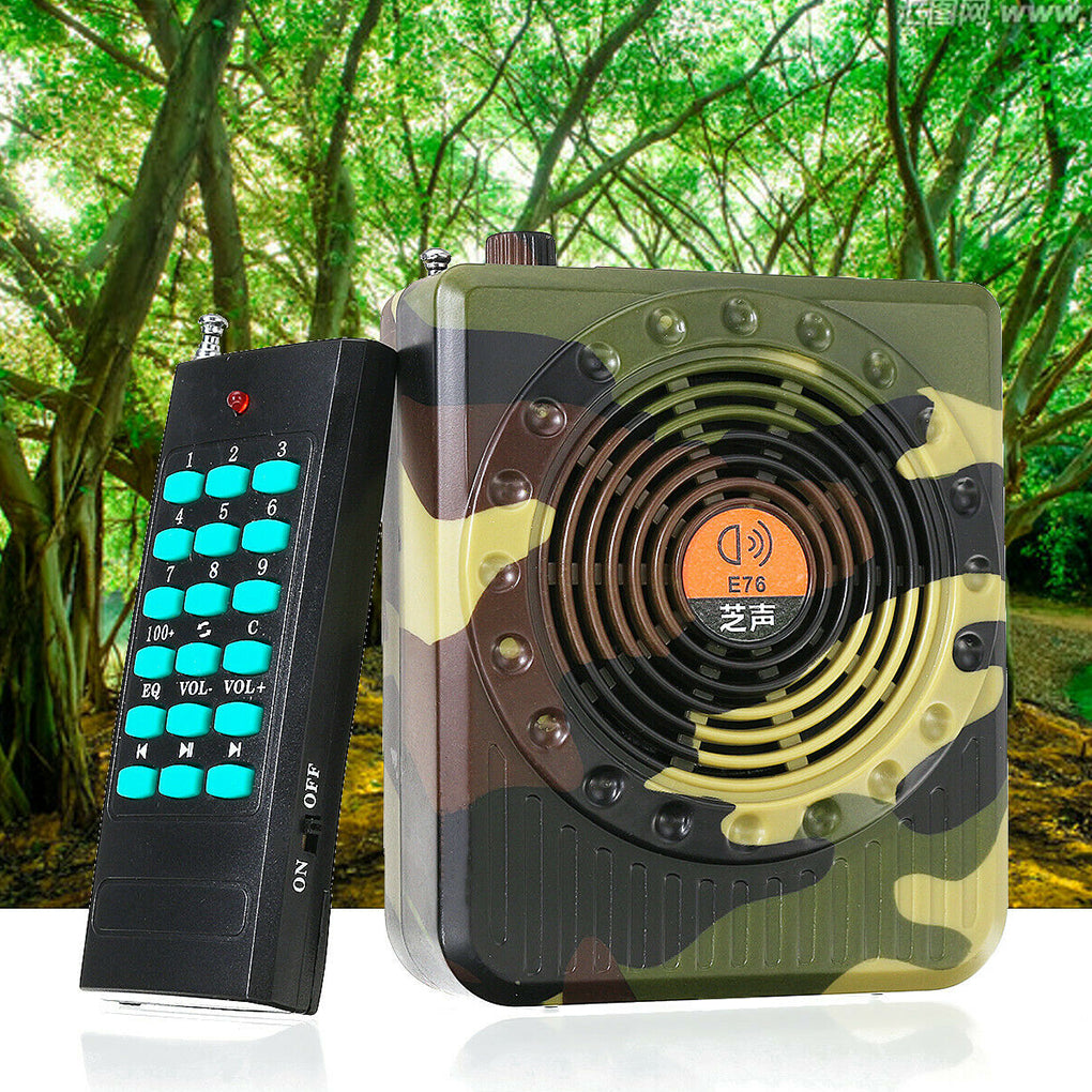 Portable Rechargeable Remote Control Amplifier Universal Outdoor Hunting Sound Amplifiers Hunt Accessory Sound Devices