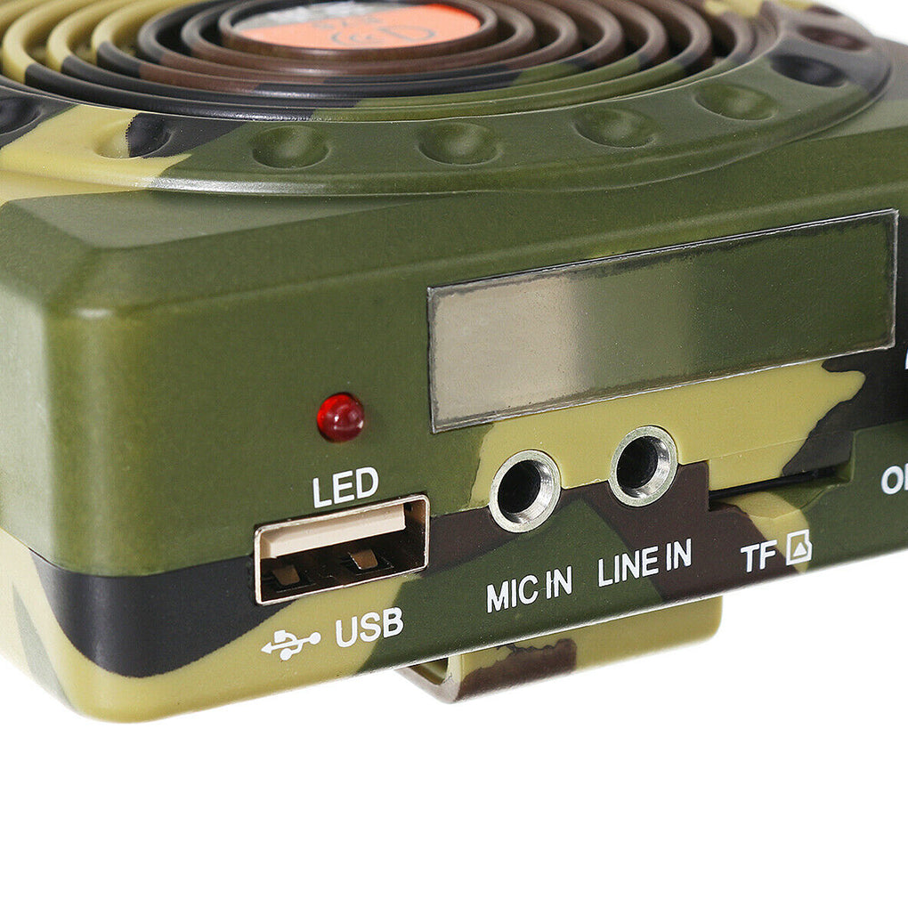 Portable Rechargeable Remote Control Amplifier Universal Outdoor Hunting Sound Amplifiers Hunt Accessory Sound Devices