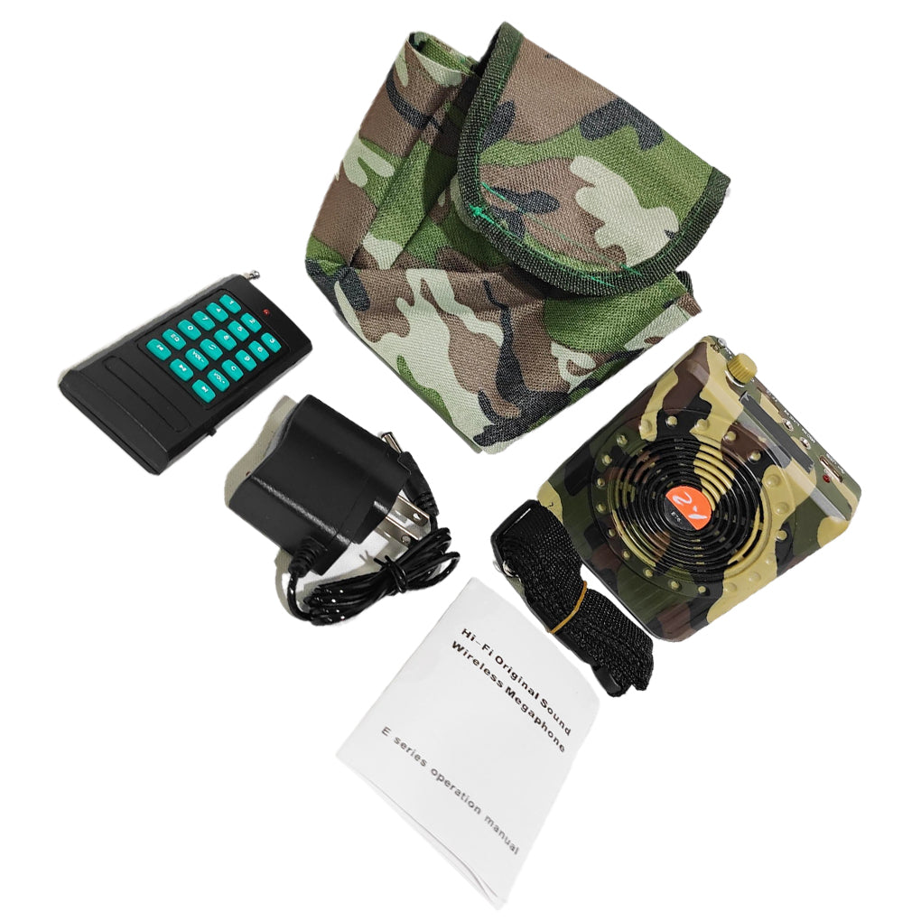 Portable Rechargeable Remote Control Amplifier Universal Outdoor Hunting Sound Amplifiers Hunt Accessory Sound Devices
