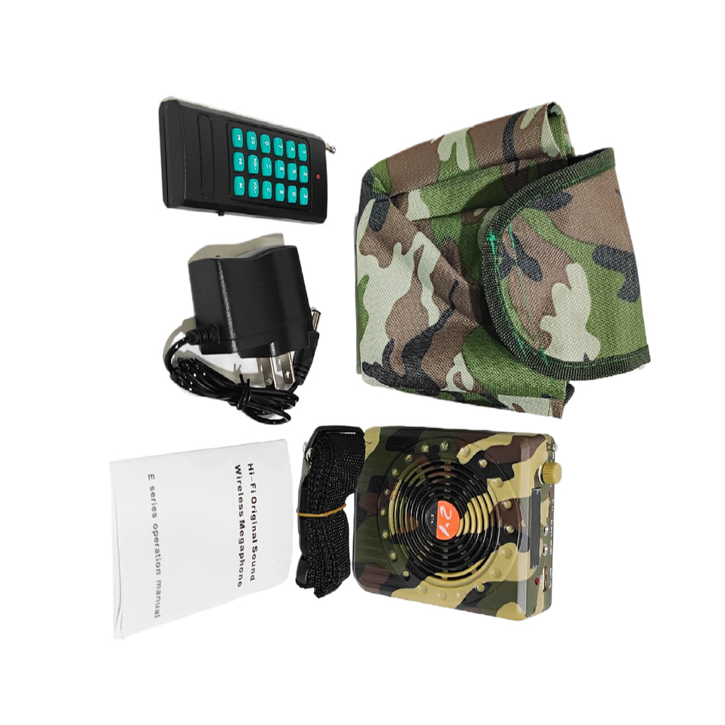 Portable Rechargeable Remote Control Amplifier Universal Outdoor Hunting Sound Amplifiers Hunt Accessory Sound Devices