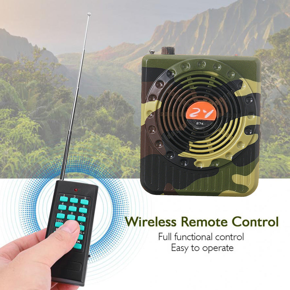 Portable Rechargeable Remote Control Amplifier Universal Outdoor Hunting Sound Amplifiers Hunt Accessory Sound Devices