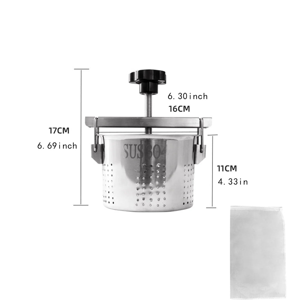 Vegetable Stuffing Squeezer Dumpling Filling Press Manual Juicer for Home Cider Making Kitchen Dehydration Tool Water Drainer