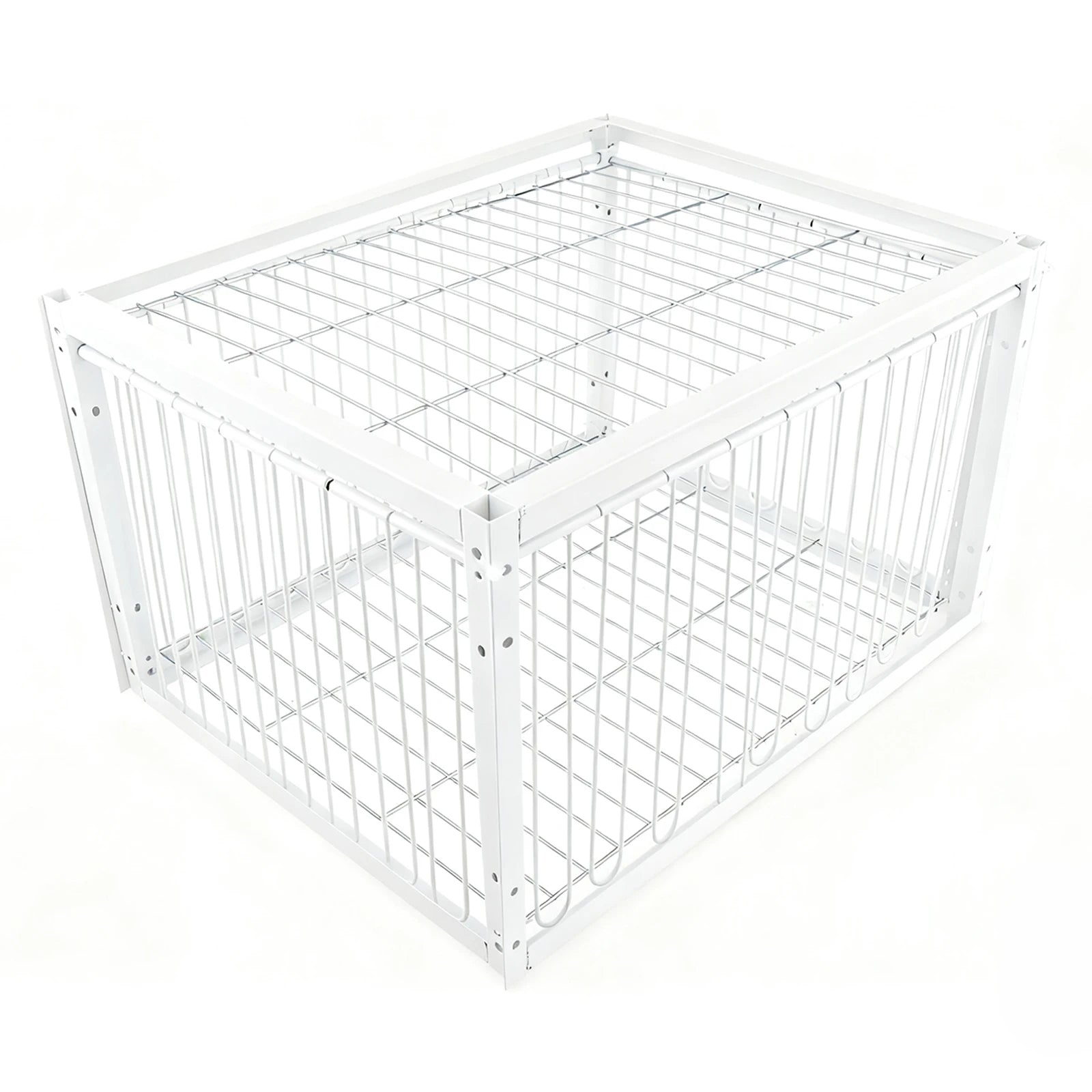 Portable Auto Bird Trap Pigeon Cage Metal Heavy Duty Farms Rust Resistant Coop Cage for Large Birds Duck Bird Supplies