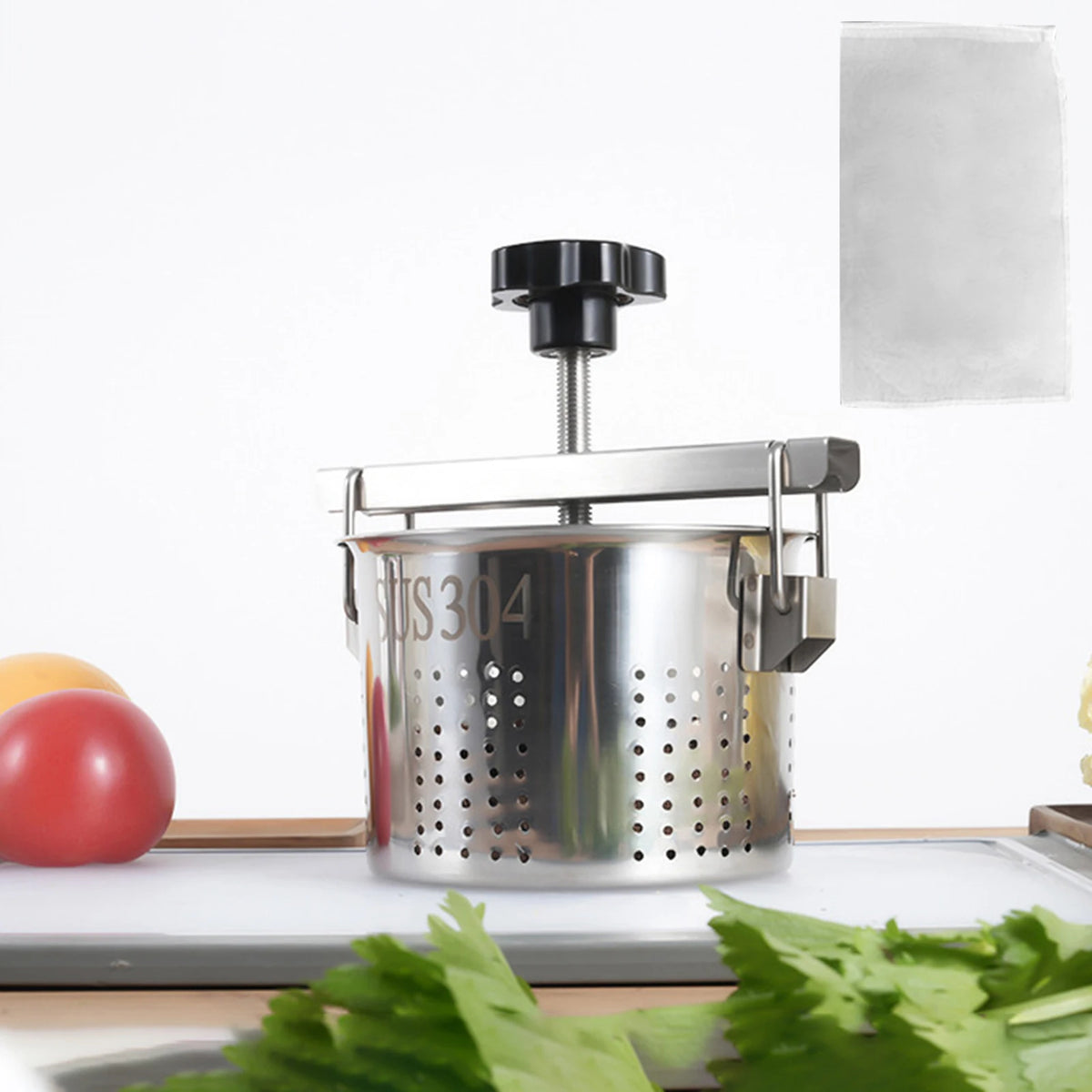 Vegetable Stuffing Squeezer Dumpling Filling Press Manual Juicer for Home Cider Making Kitchen Dehydration Tool Water Drainer