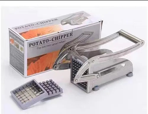 Manual Cutter French Fries Slicer Stainless Steel Potato Chips Maker Meat Chopper Dicer Cutting Machine Cooking Tool For Kitchen