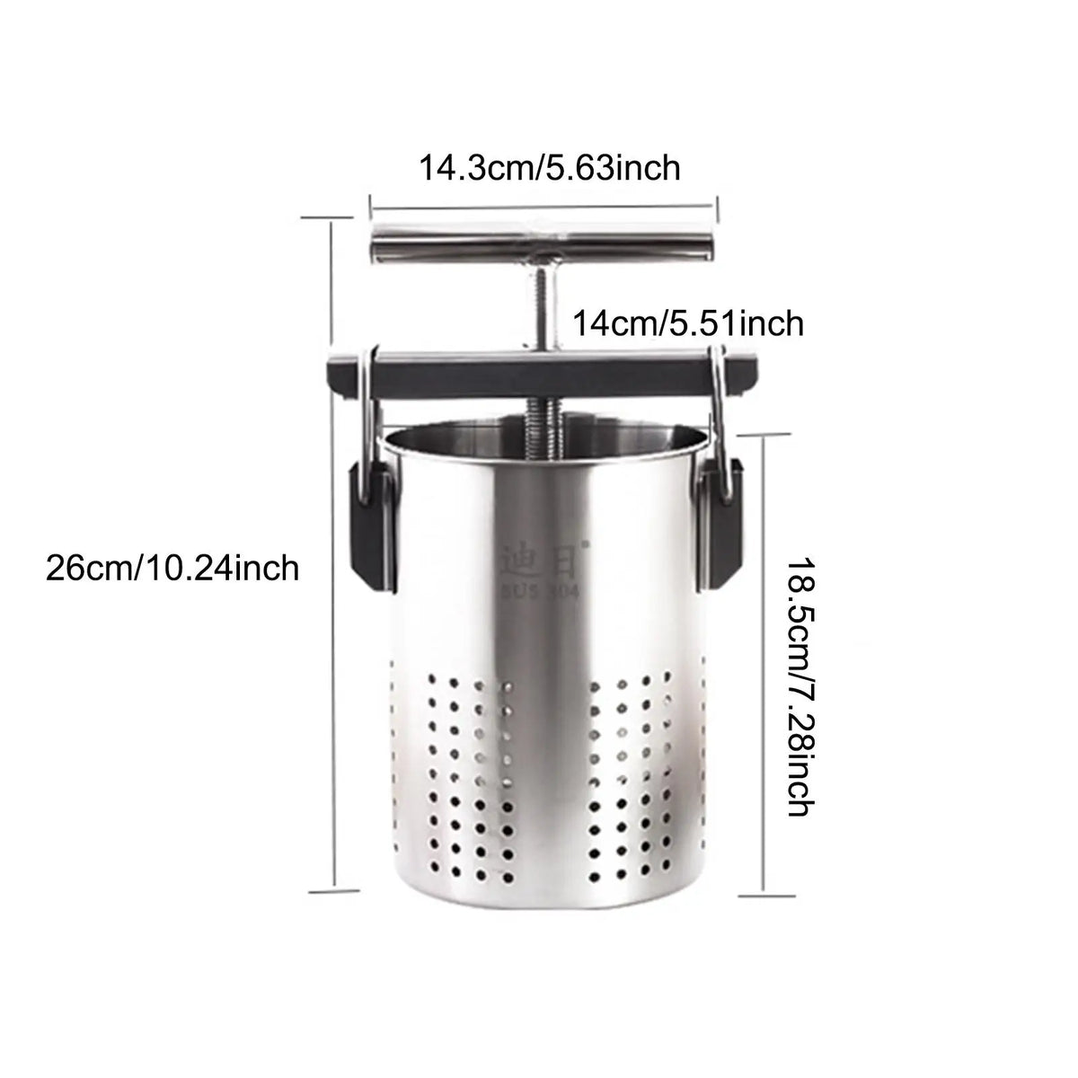 Vegetable Stuffing Squeezer Dumpling Filling Press Manual Juicer for Home Cider Making Kitchen Dehydration Tool Water Drainer