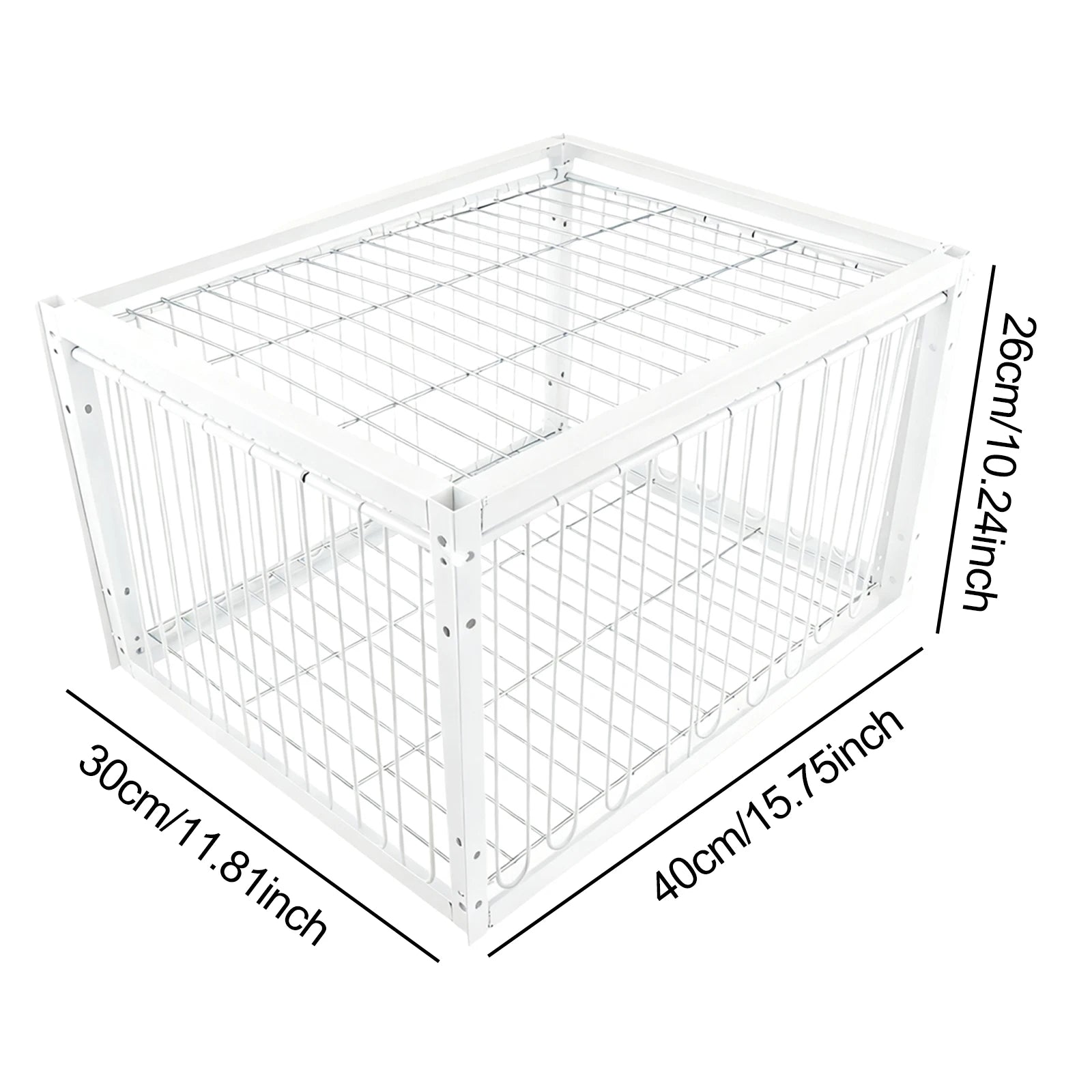 Portable Auto Bird Trap Pigeon Cage Metal Heavy Duty Farms Rust Resistant Coop Cage for Large Birds Duck Bird Supplies