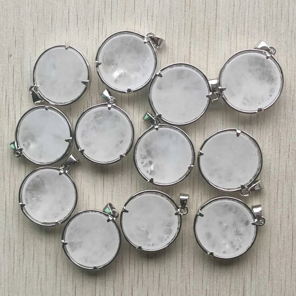 Wholesale 12pcs/lot Fashion Natural Stone Alloy Tree of Life Mix Pendants for Necklaces Jewelry Accessories Making Fast Shipping