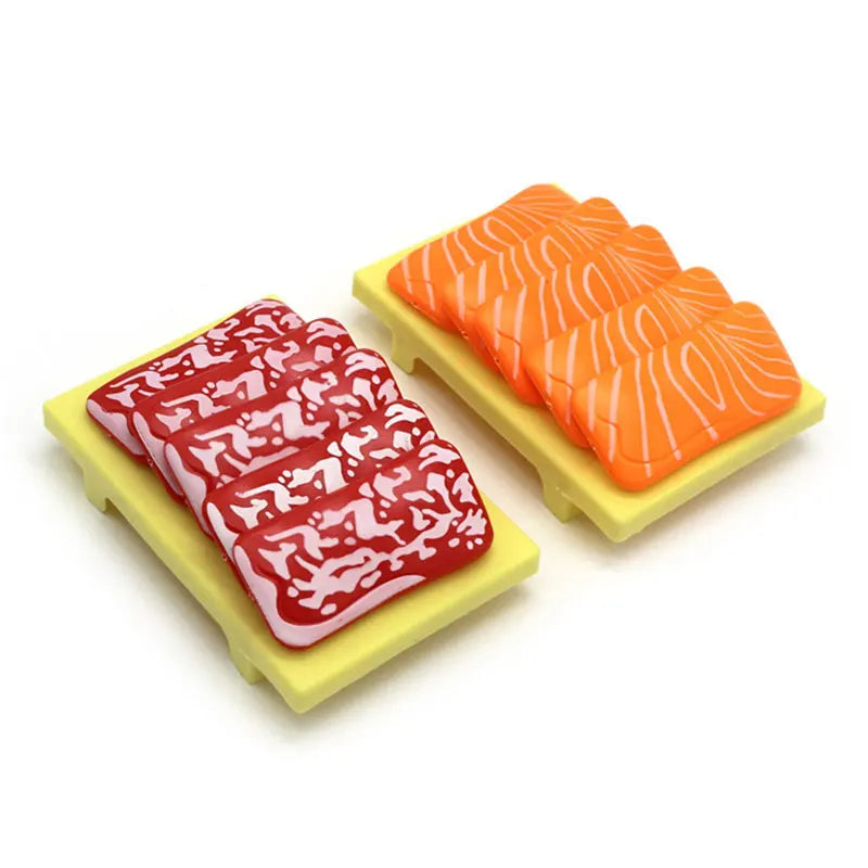 Children Simulation Food Japanese Food Pretend Toys Pretend To Play Sushi Tuna Wasabi Sashimi Simulation Food Toy Play House Set