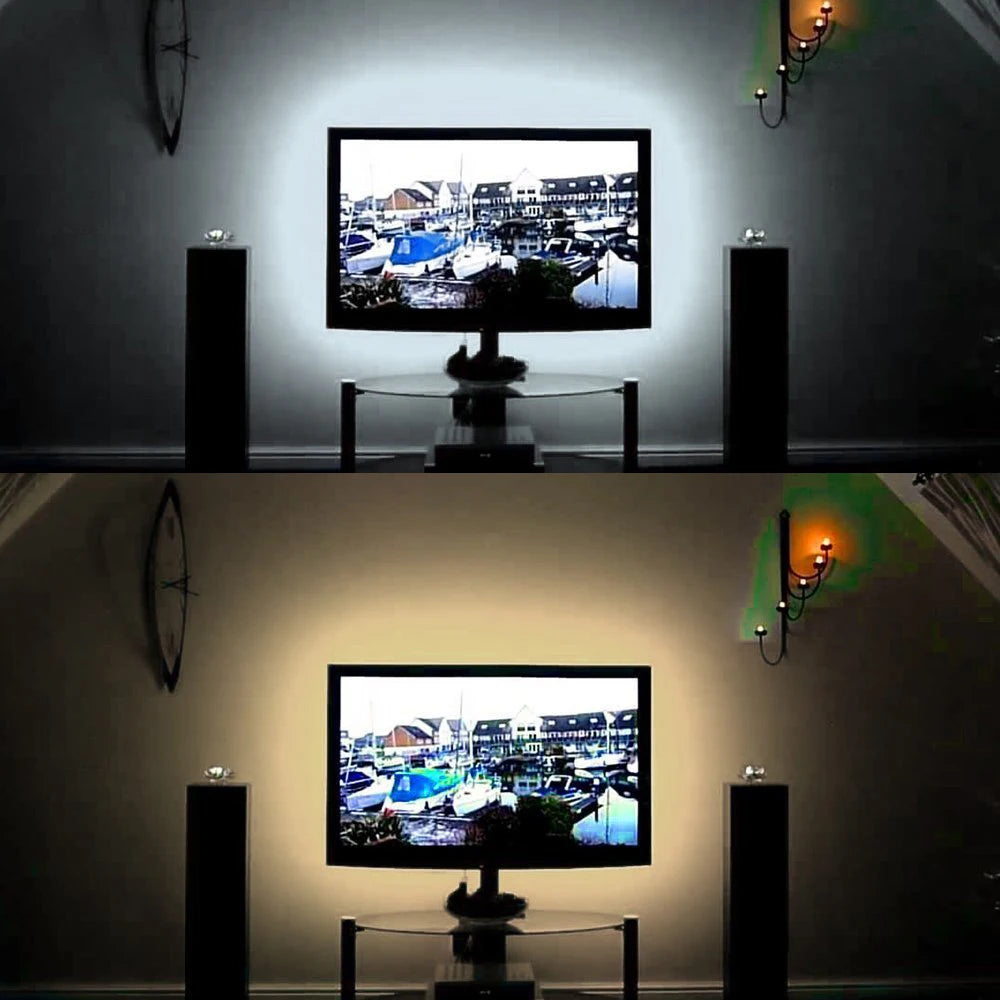 5V USB Led Strip Light SMD 2835 1M 2M 3M 4M 5M White/Warm White  Flexible Lighting Ribbon TV Background Tape Home Decor Lamp