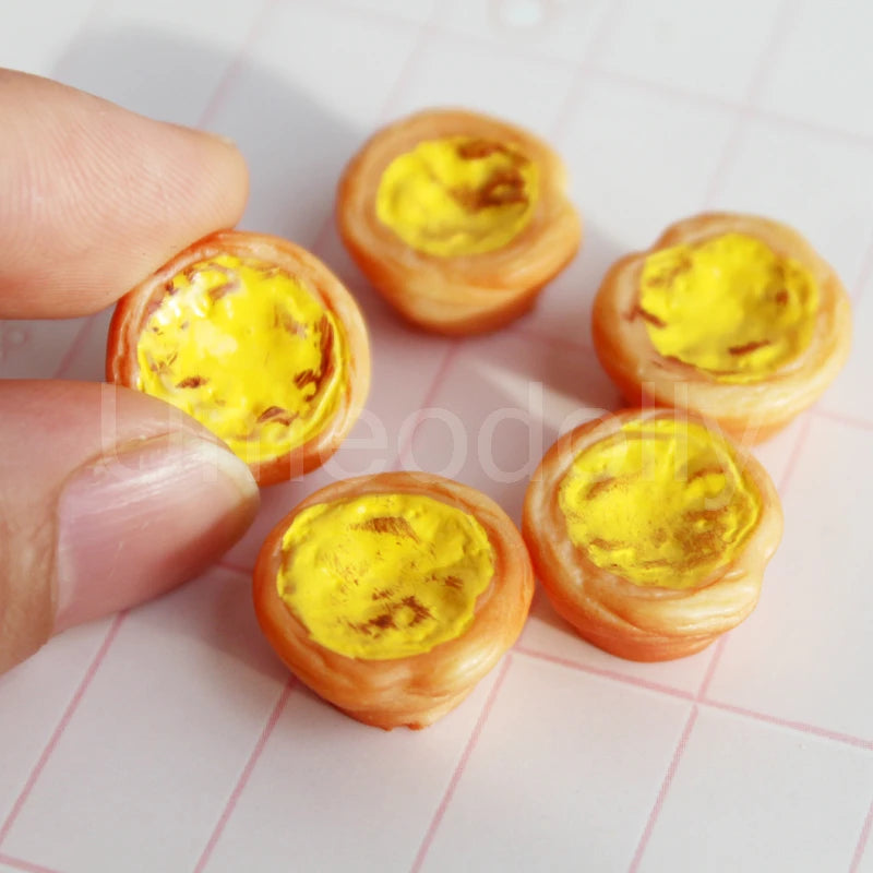 1/6 Scale Dollhouse Miniature Cake Bread DIY Dessert Mini Food for Doll House Kitchen Furniture Accessories