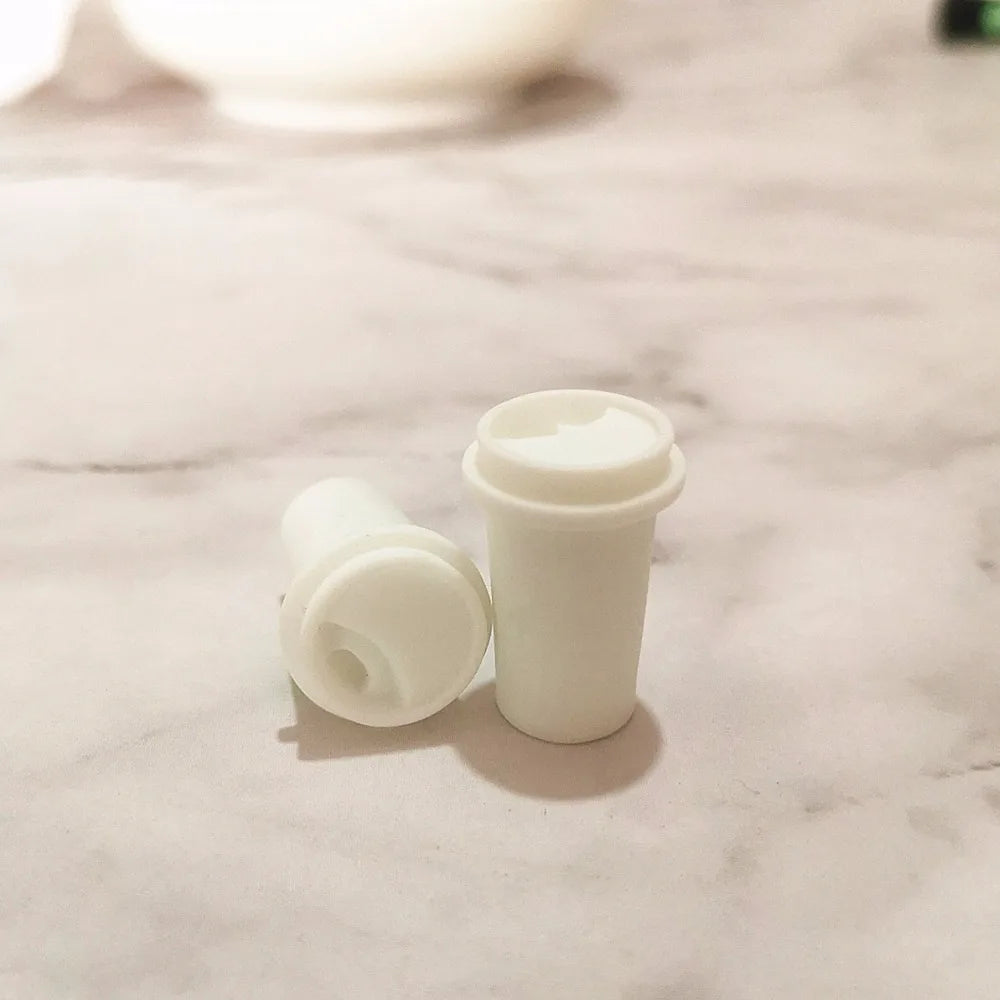 1:12 Doll House Decration Accessories Mini Food Coffee Drink Ice Cream Wine Cup Bottle for Doll DIY Kitchen Toys