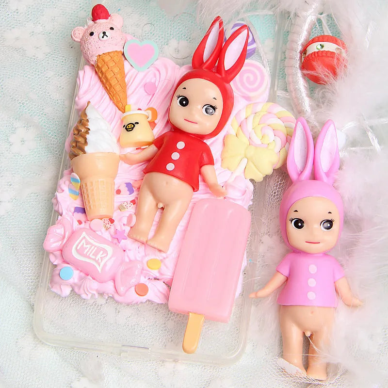 2pcs/lot Cute Scale Miniature Resin Ice Cream Cone Pretend Food For Dollhouse Play Kitchen Food