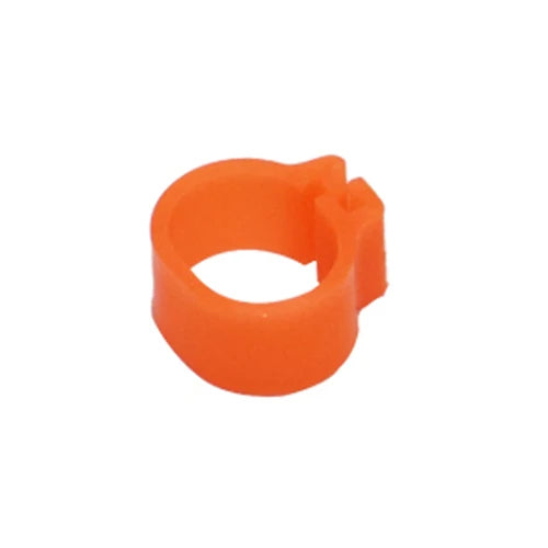 2000 Pcs Inner Diameter 8mm 10mm Bird Foot Ring Dove Pigeon Parrot Leg Rings Small Birds Foot Ring Bird Clip Ring 10 Colors