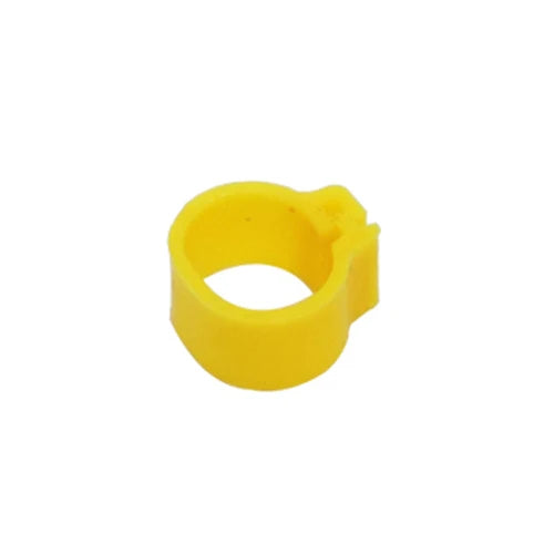 2000 Pcs Inner Diameter 8mm 10mm Bird Foot Ring Dove Pigeon Parrot Leg Rings Small Birds Foot Ring Bird Clip Ring 10 Colors
