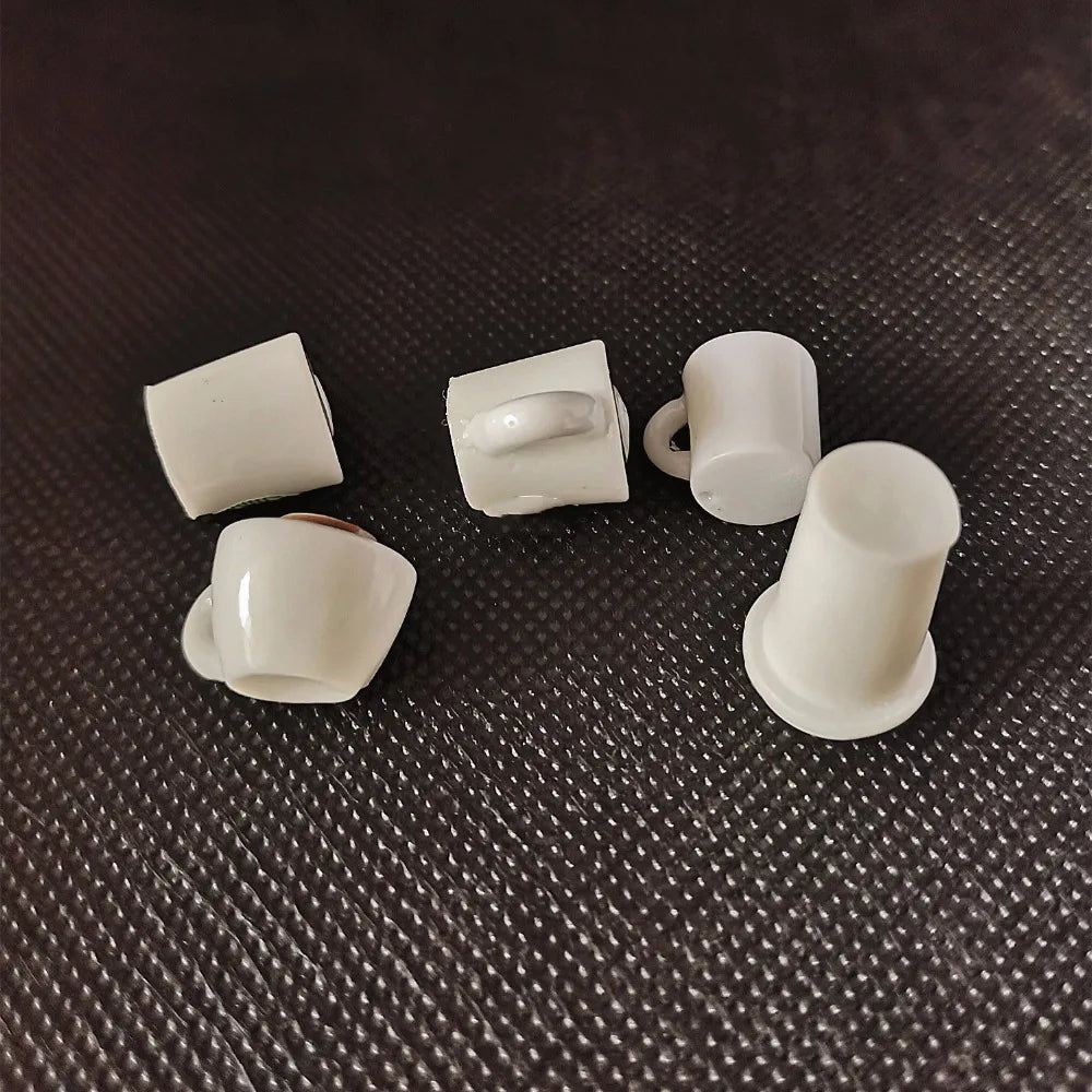 1:12 Doll House Decration Accessories Mini Food Coffee Drink Ice Cream Wine Cup Bottle for Doll DIY Kitchen Toys
