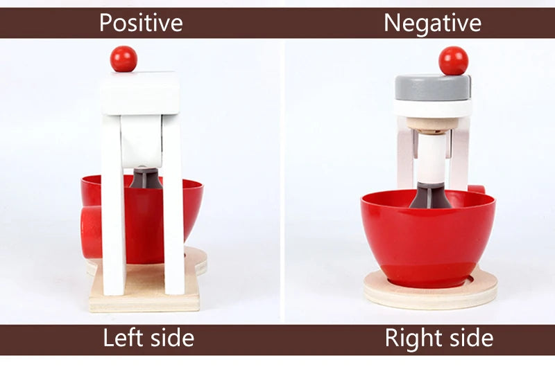 Wooden Kitchen Pretend Play Toy Simulation Wooden Coffee Machine Toaster Machine Food Mixer Baby Early Learning Educational Toys