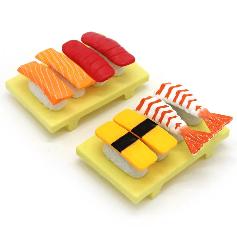 Children Simulation Food Japanese Food Pretend Toys Pretend To Play Sushi Tuna Wasabi Sashimi Simulation Food Toy Play House Set