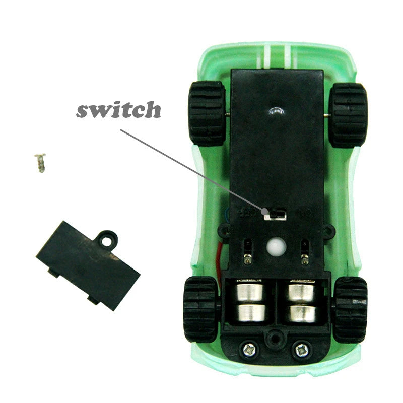 Line Following Robot Induction Educational Inductive Toys Car Truck Machine Follower Diy Diecast Vehicle Magic Pen Penguin Pig