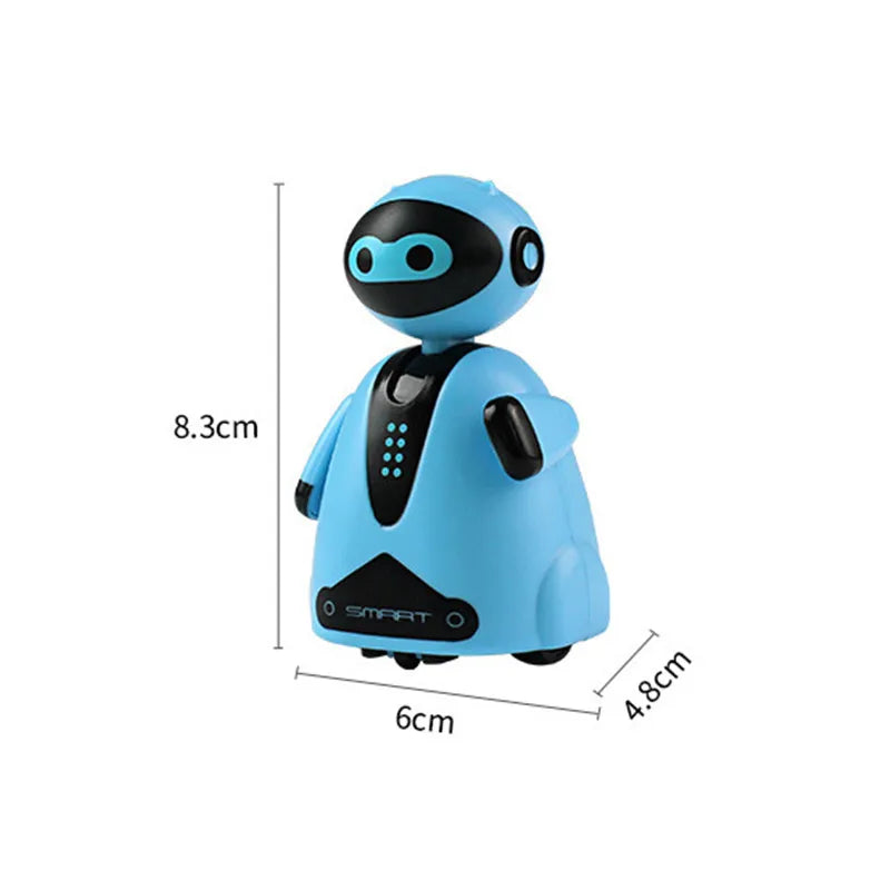 Line Following Robot Induction Educational Inductive Toys Car Truck Machine Follower Diy Diecast Vehicle Magic Pen Penguin Pig