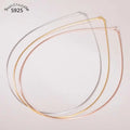 Genuine Real Pure Solid 925 Sterling Silver Necklace for Women Punk Rock Rose Gold Snake Chains Jewelry Female Necklaces Choker
