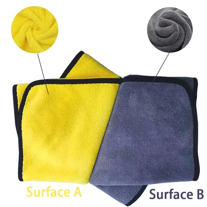 2 in 1 Pet Bathrobe and Towel Super Absorbent Wearable Drying Robe for Dogs Cats After Bath Fast Dry and Warm Grooming Essential