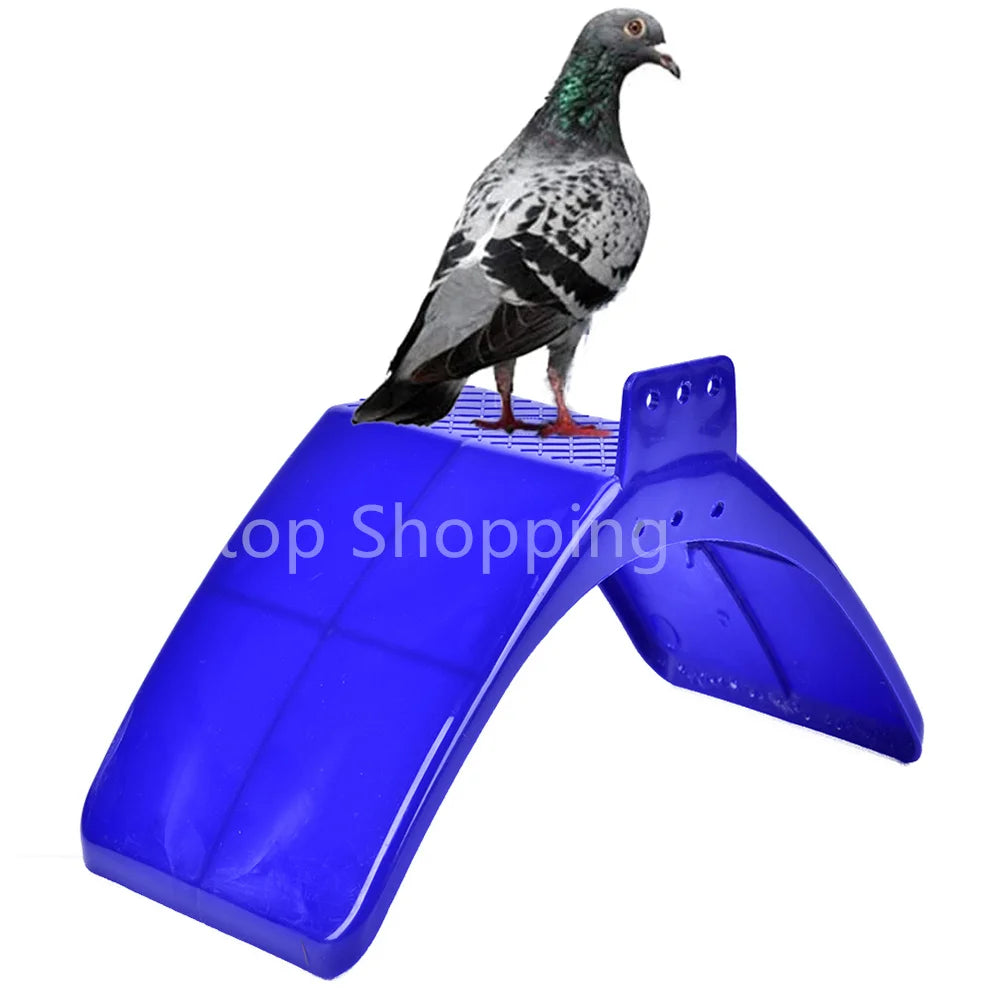 5/10/20PCS Plastic Pigeon Perch Dove Rest Stand Frame Pigeon Perches Roost for Bird Supplies Blue Pigeon Parrots House Dwelling