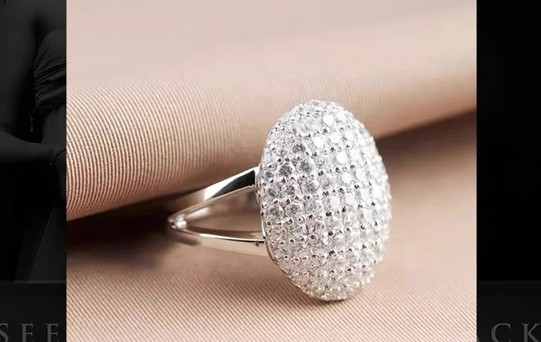 Authentic S925 sterling silver set with diamond Twilight Breaking Dawn Bella engagement wedding ring Fashion jewelry  gift
