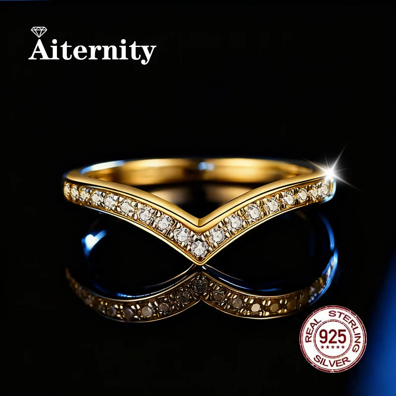 Pass Diamond Test Moissanite Ring And Zircon Unisex Rings 100% Real S925 Silver Ring For Men and Women Luxury Brilliant D VVS1