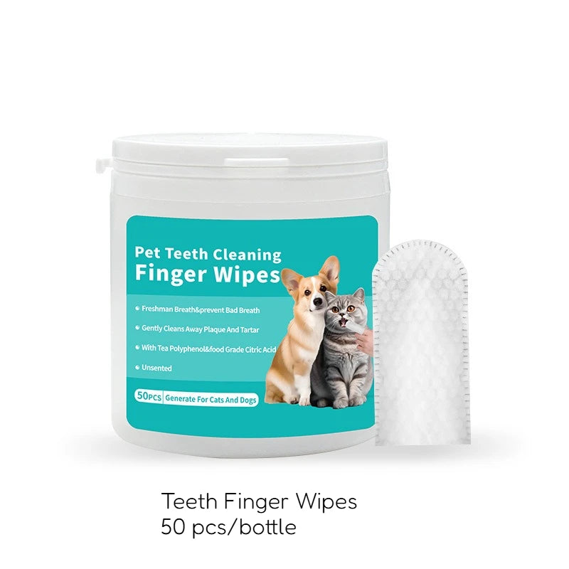 Pet Cleaning Kit for Dogs Cats No Rinse Wipes Set Eye Ear Teeth Paw Cleaner Deodorant Spray Drops All in One Pet Care Supplies
