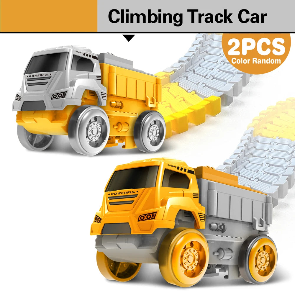 Replacement Cars for Tracks - Extra Race Car Accessories for Dinosaur Race Track & Train Toy Gift - for Kids Boys and Girls Toys