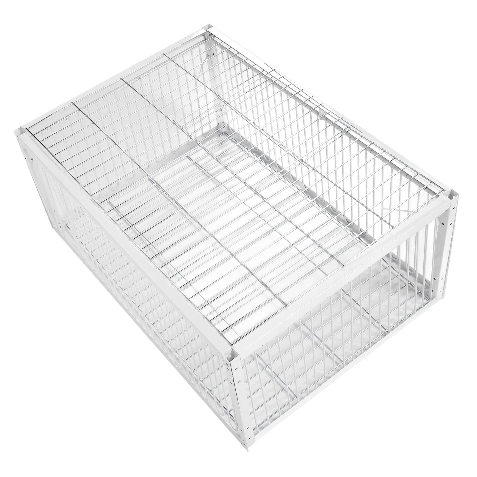 Bird Trap Cage Single Way Entry Portable Escape Proof Bird Animal Trap Cage Easy Assembly Versatile High Strength for Garden