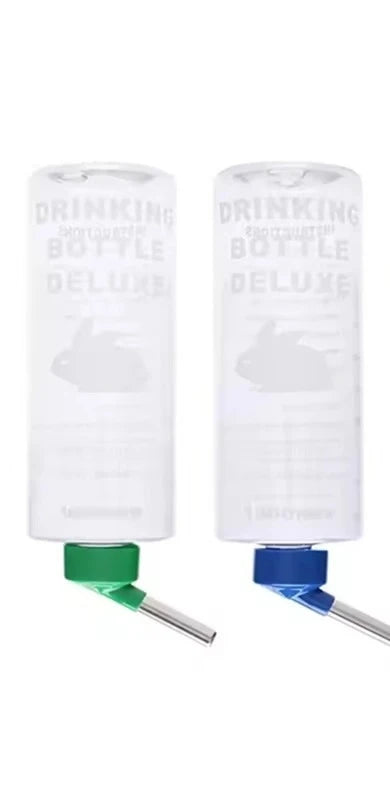 Rabbit Water Bottle Dispenser Large Capacity Guinea Pig Drinking Feeder Bowls Cage Hanging Fountain Hamster Chinchilla Supply