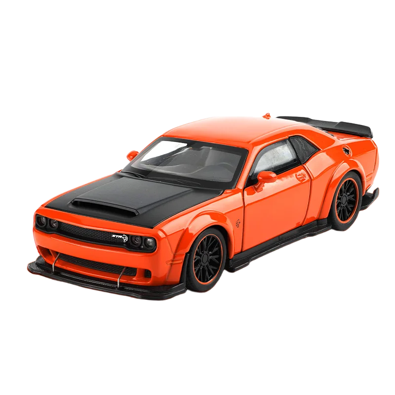 1:32 Dodge Challenger SRT Hellcat Redeye V8 Alloy Metal Diecast Model American Muscle Sports Car Collection Of Hobby Decorations