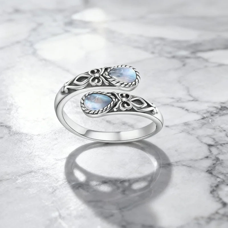 925 Sterling Silver Rings for Women Couple Minimalist Handmade Simple BIg Ring Party Jewelry Gift Prevent Allergy