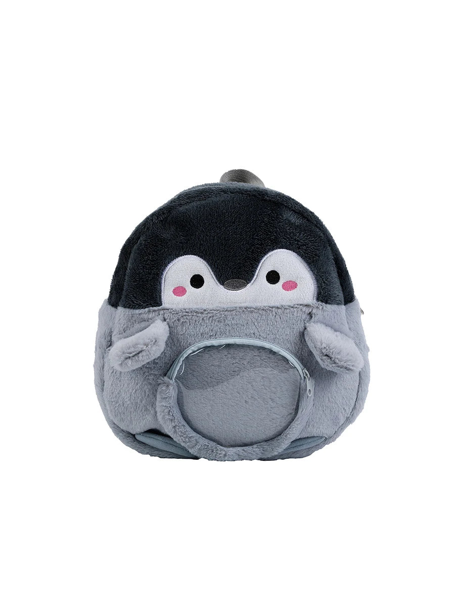 Penguin Cartoon Goth Harajuku Backpack Female Cute Jk Girl Ita Bag Doll Bag Pain Bag Action Figure Plush Mini Small School Bag