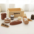 Children's Wooden Fruits and Vegetables, Joyful Play at Home Toys, Wooden Simulation Kitchen Toys, Girls Cooking Food