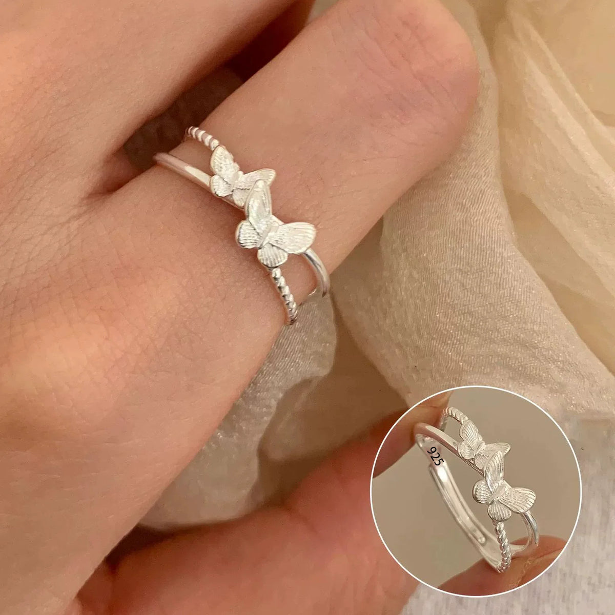 Sam Panda 925 Sterling Silver Mask Ring For Women Gift Frosting Vintage Irregular Personality Punk Jewelry Dropshipping