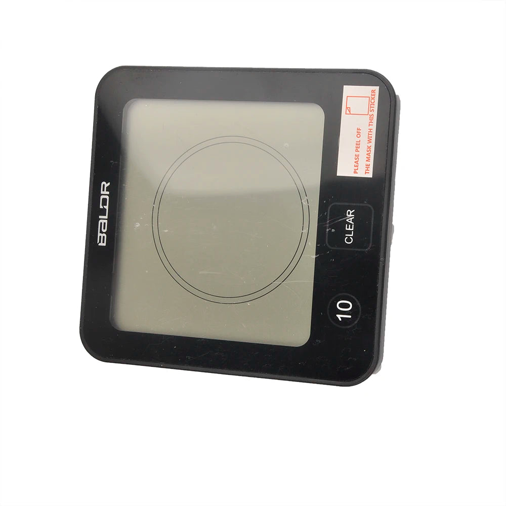 Waterproof Bathroom Wall Clock Digital Shower Clock Timer with Touch Screen, Temperature, Hanging Hole Stand for Kids & Adults