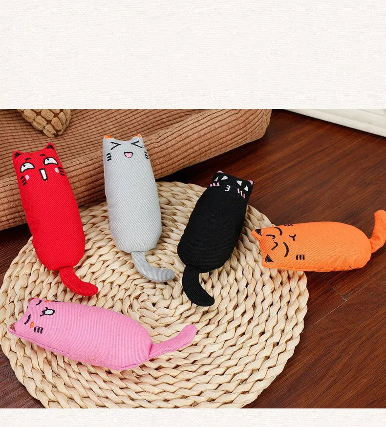 Pet newest plush toy cat toy rustling sound cat toy cat products toy kitten teeth grinding toys resistant to bite