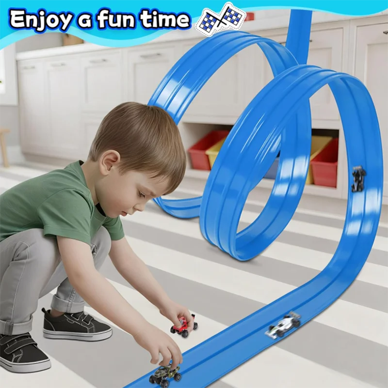 Race Track Car Ramp Toy Educational Games Racing Gliding Rail Puzzle Set For Kids Boy 2 3 4 5 Years Birthday Gifts Children Toys
