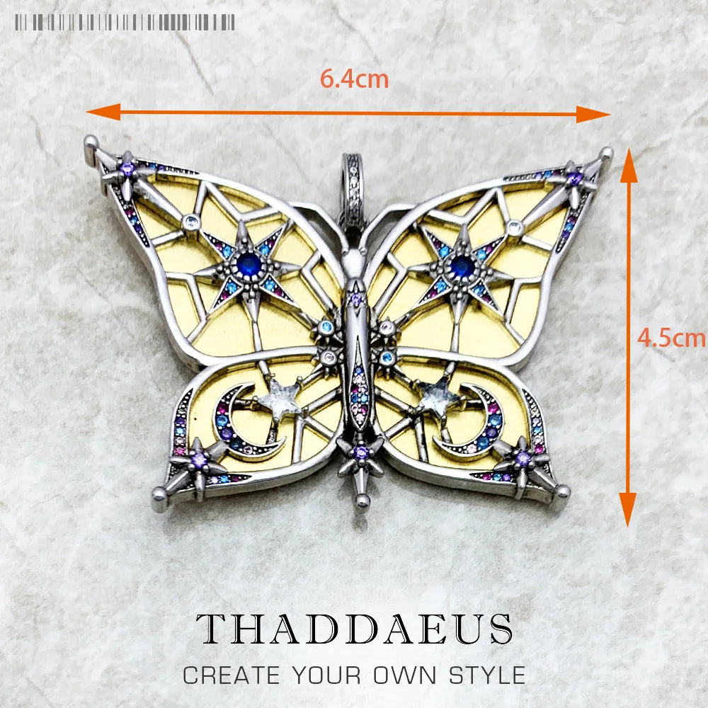 Pendant Pomegranate Tree Flower Bird Butterfly Dragonfly Cat Koala Brand New Jewelry Europe 925 Sterling Silver Gift For Woman