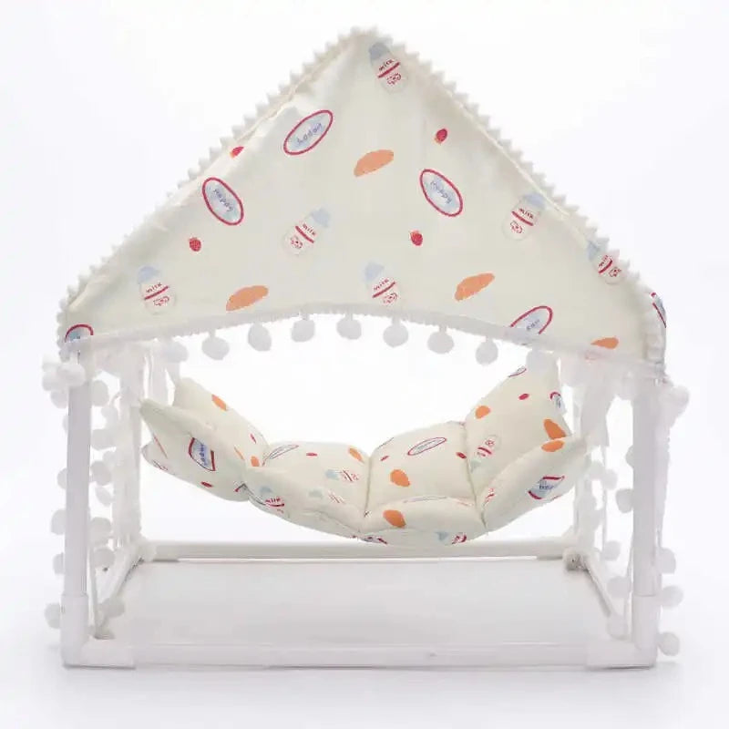 Small Pet Hammock Ferret Guinea Pig Chinchilla Dutch Pig Hanging Bed House Rat Hamster Shelter Accessories Small Animal Tent