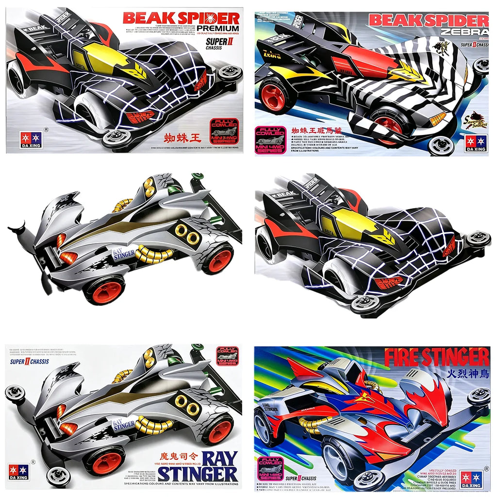 Mini-Auto Spider-König, Super-Modell-Auto Montiert Mit Einem Verhältnis Von 1/32, Die Klassische Spider-Rennspielzeug. Hotwheels