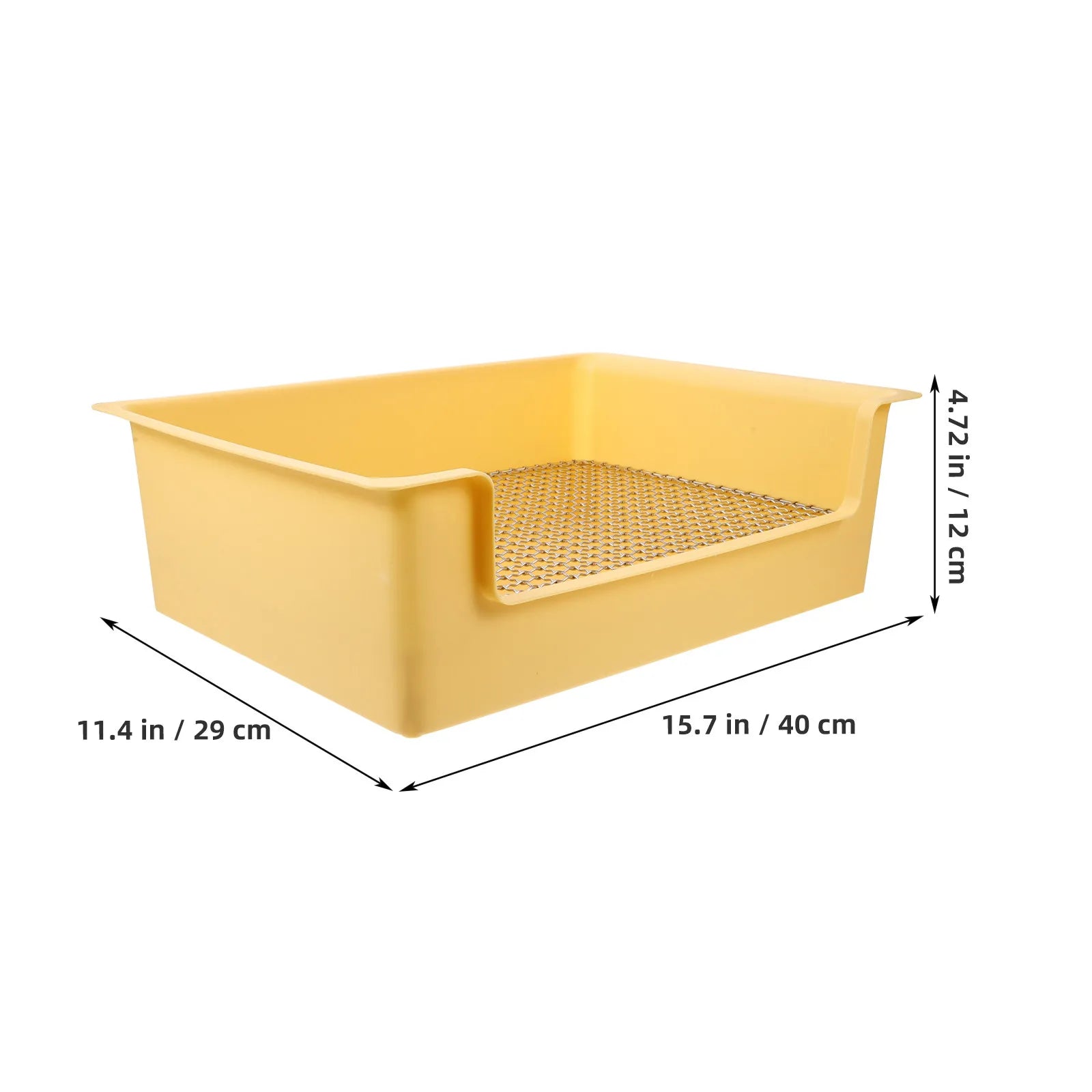 Large Rabbit Litter Box Easy Clean Split Type Portable Toilet for Hamster Guinea Pig Pet Training Ferret Litter Pan