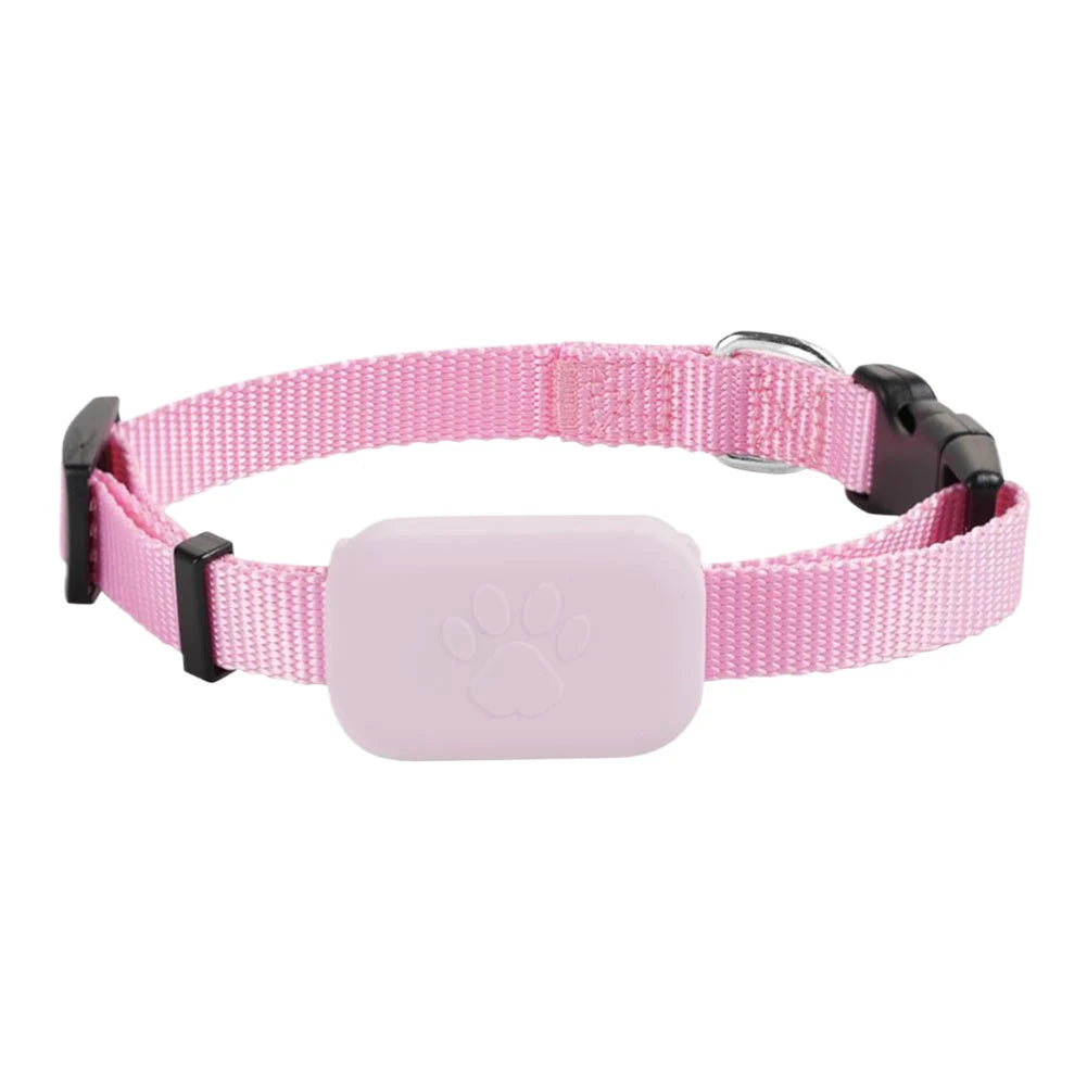 Pet GPS Tracker with Adjustable Collar Dog Tracker Smart Pet Locator for Dogs & Cats