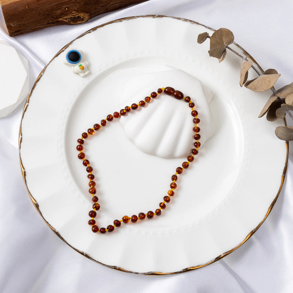 Fashion Natural Baltic Amber Necklace - Lab Tested
