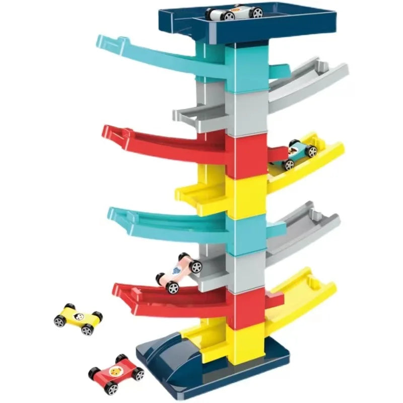 Race Track Car Ramp Toy Educational Games Racing Gliding Rail Puzzle Set For Kids Boy 2 3 4 5 Years Birthday Gifts Children Toys