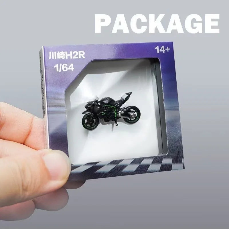 1:64 H2R Motorcycle Limited Edition Simulation Mini Model Collection Ornament Motorcycle Handmade Children's Toy Gift