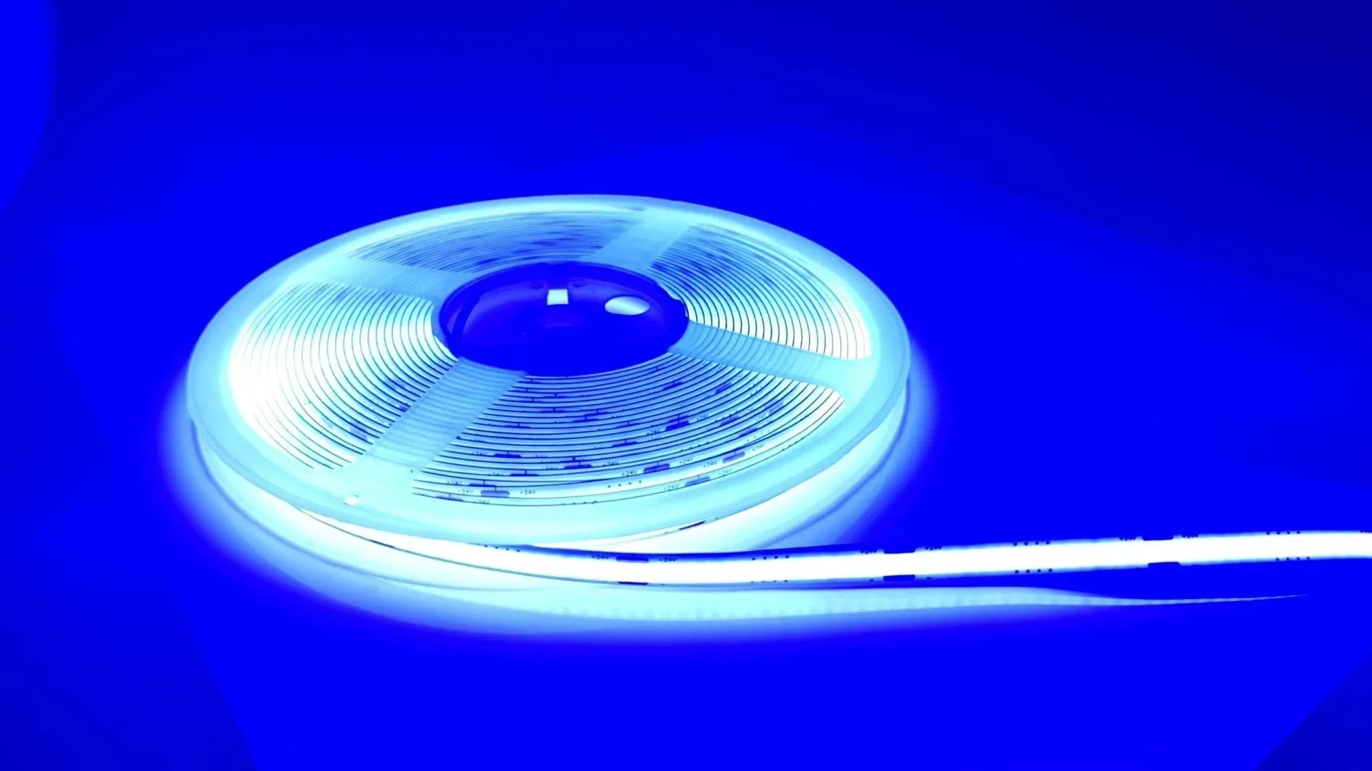 DC 12V 24V COB Strip 320Leds/480LedsM High Density RA90/RA95 Pink Yellow Ice Blue Red Green Flexible Ribbon Rope FOB LED Light